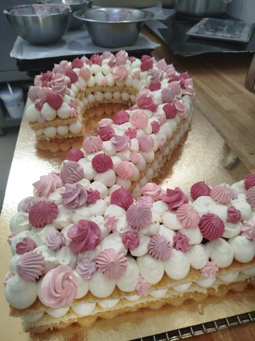 Pièce sucrée de baptême